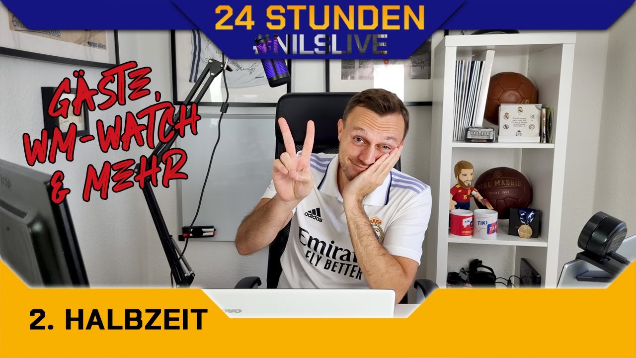 Halbzeit 2: 24 STUNDEN NILS KERN LIVE! WM-Watchalong, Groundhopping, Uli Hebel uvm