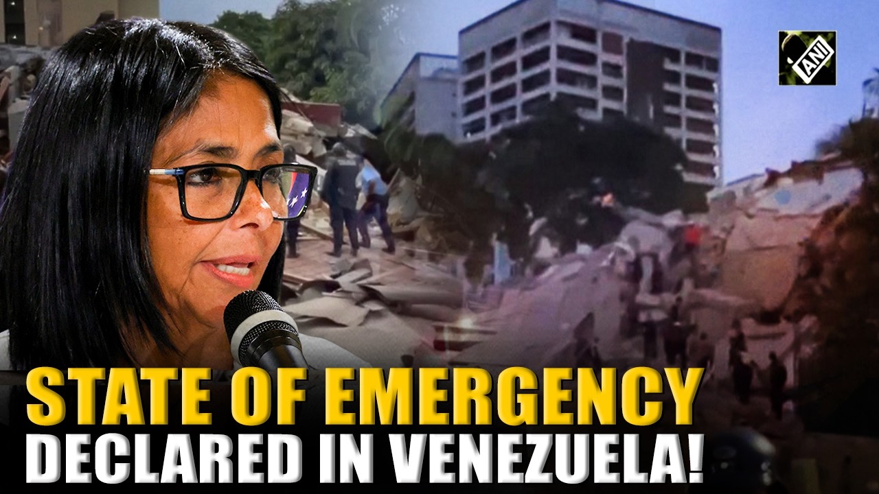 Venezuela Twin Earthquakes: Acting President Delcy Rodriguez declares state of emergency!