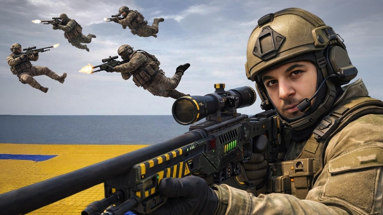 AWP HARİTASINDA UÇARAK KAPIŞMAK | Counter-Strike 2