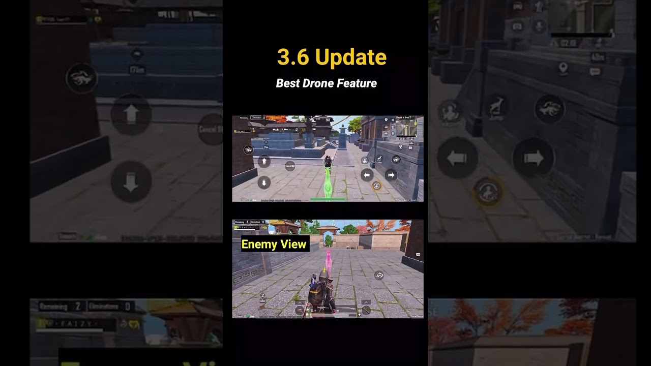 Best Drone Feature ✅👌🏻 #newupdate #3.6 #pubgmobile #bgmi #viralshort #shortsviral #ytshorts_