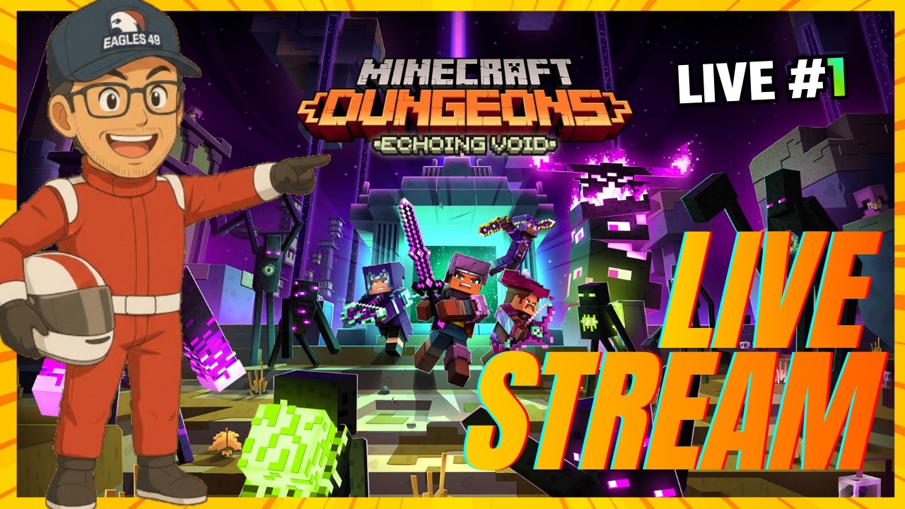 MINECRAFT DUNGEONS: Começou a Aventura! ⚔️💎 #01