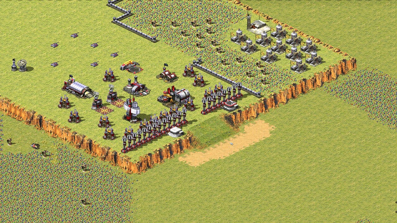 Red Alert 2 | Yuri's Revenge | 7 vs 1 | Extra hard AI | Hazzard | Great britain | Extreme AI