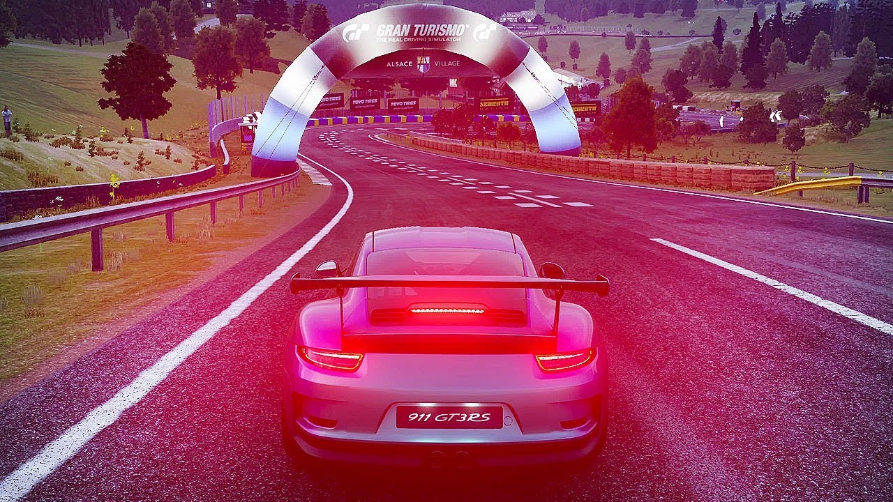 Gran Turismo Sport - PORSCHE 911 GT3 2016 Gameplay | Alsace - Village @ 4K (60ᶠᵖˢ) ✔