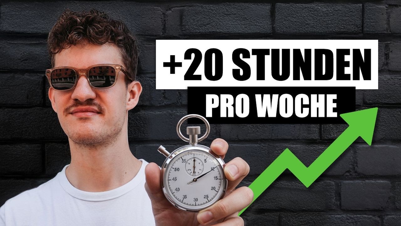 10 einfache Gewohnheiten, die mir 20+ Stunden pro Woche sparen