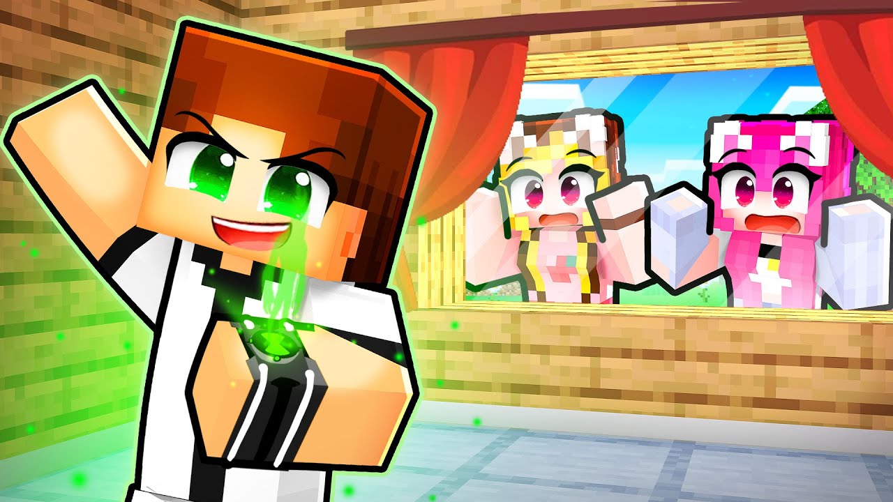 Prietenii Mei *NU STIU* ca Sunt BEN 10 pe Minecraft...