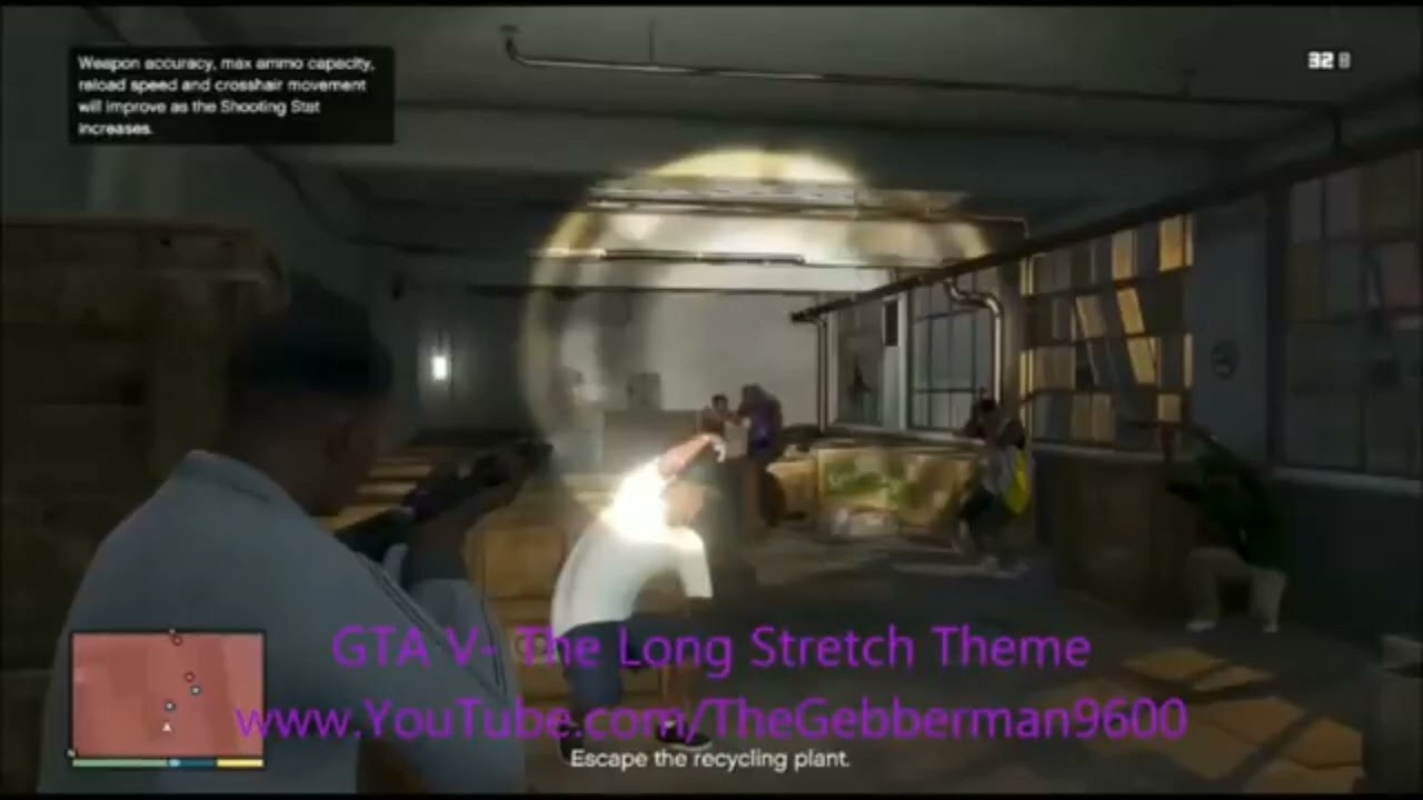 GTA 5 the long Stretch mission Theme