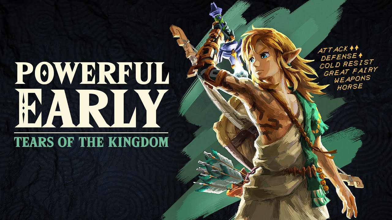 Tears Of The Kingdom | Get Link “OVERPOWERED” At The Very Beginning