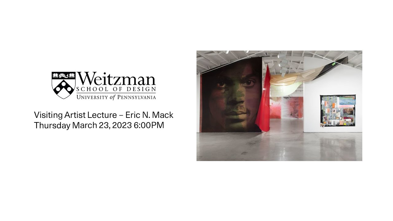 Weitzman Spring 2023 Visiting Artist Lecture Series: Eric Mack