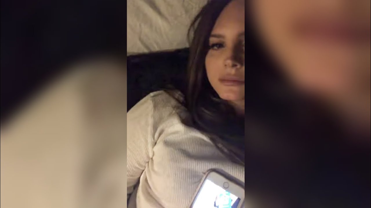 Lana Del Rey Instagram Livestream (11/5/19) - Tour Bus Life