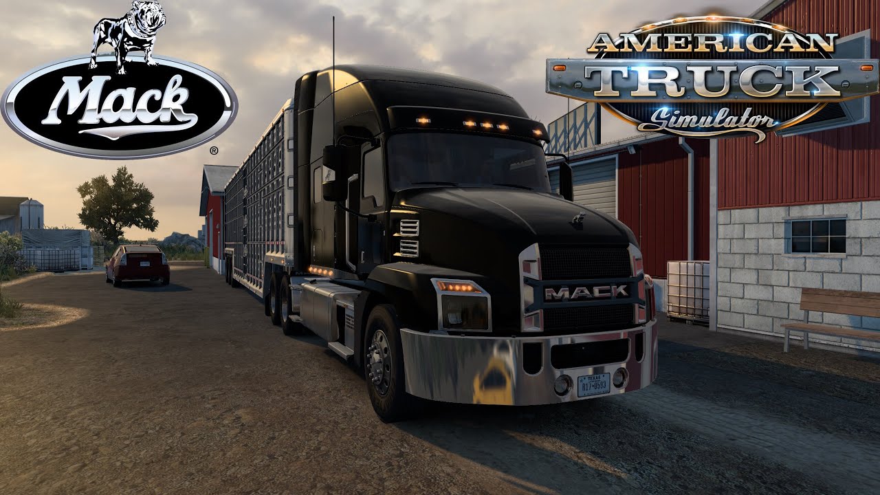 Hell Creek Ranch | Mack Anthem | American Truck Simulator | 6pm Central USA