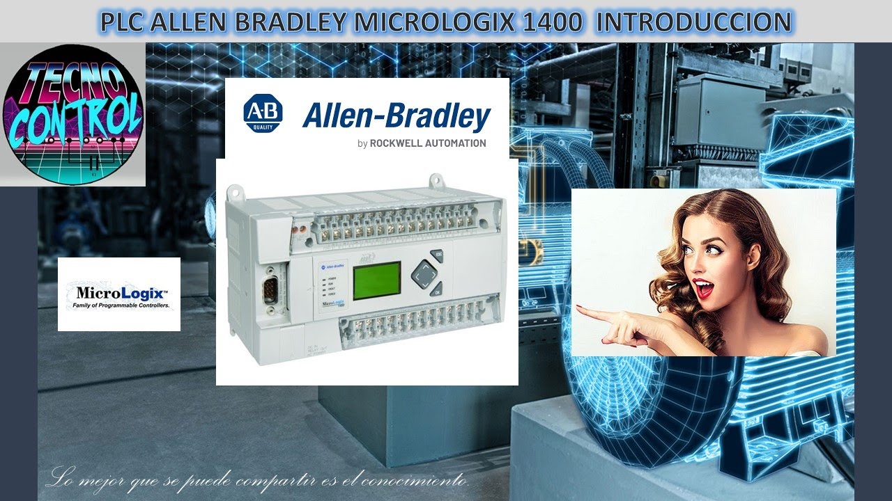 PLC ALLEN BRADLEY MICROLOGIX 1400  INTRODUCCIÓN
