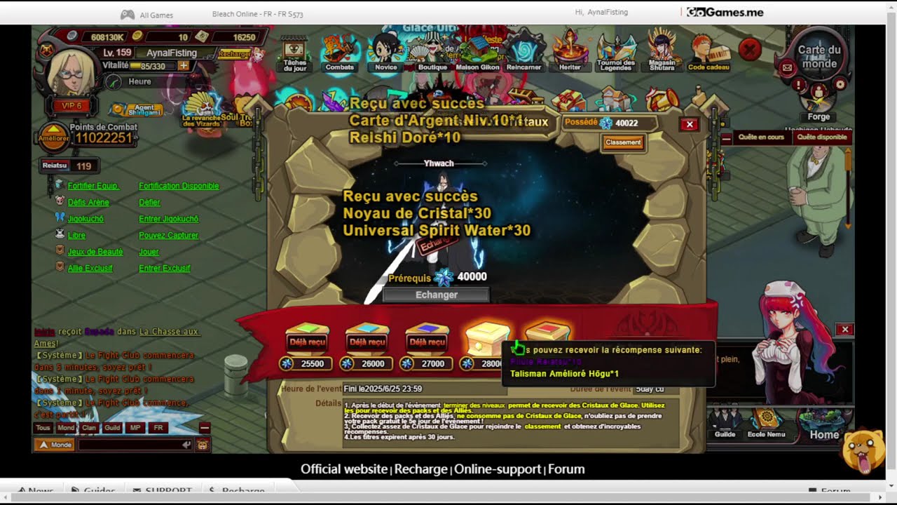 Bleach Online: Getting Yhwach From UBP