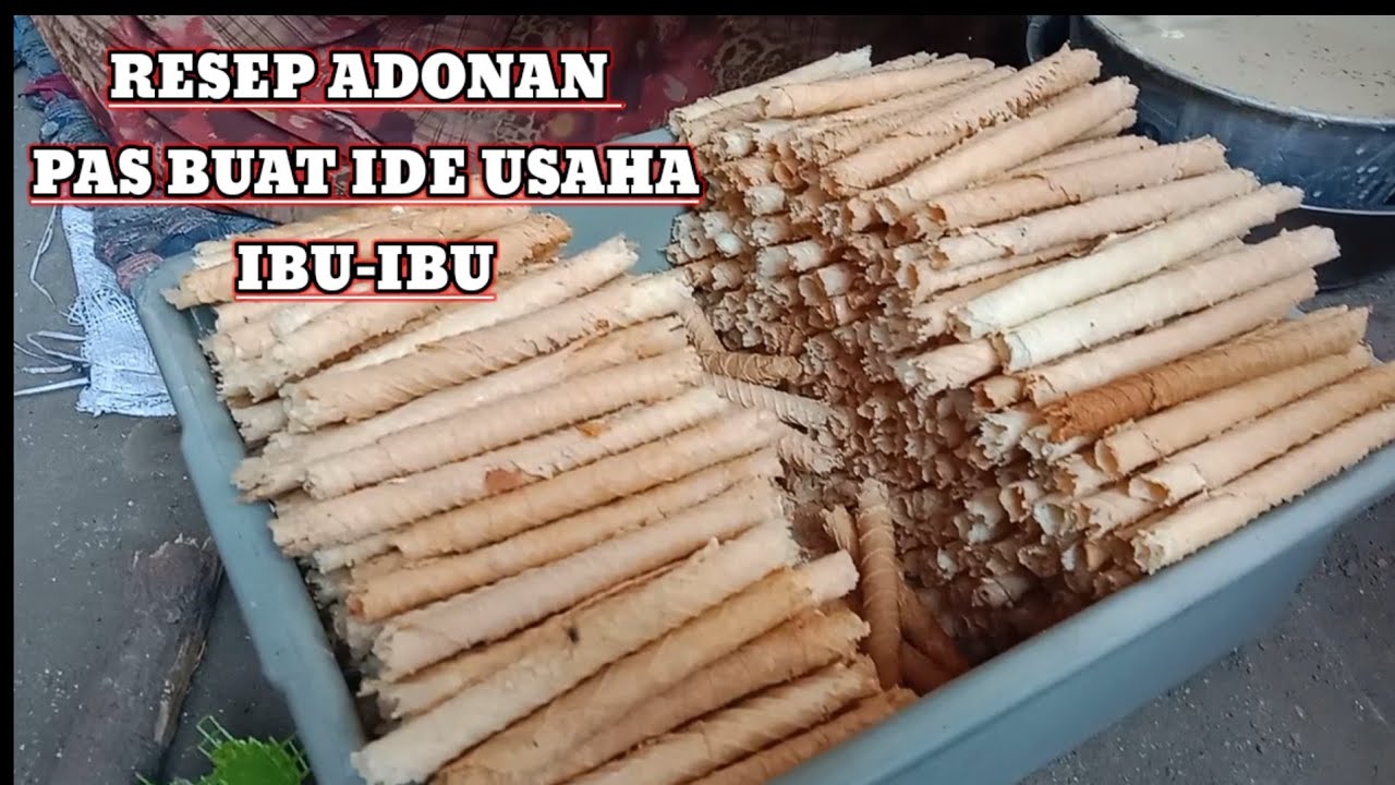 RESEP ADONAN KUE SEMPRONG PAS BUAT IDE USAHA#adiraputra