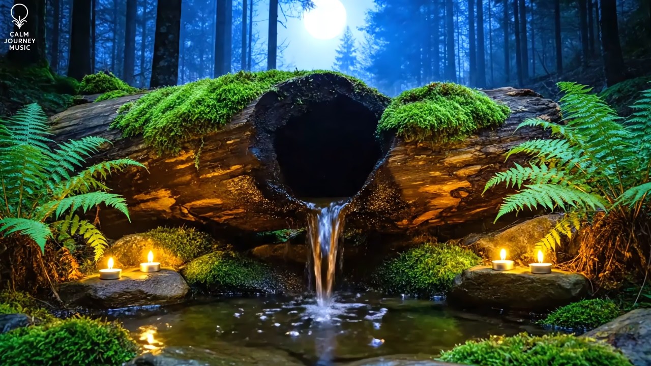 Soothing Day Ambience 🍃 Healing Water and Peaceful Piano Melodies for Deep Relaxation