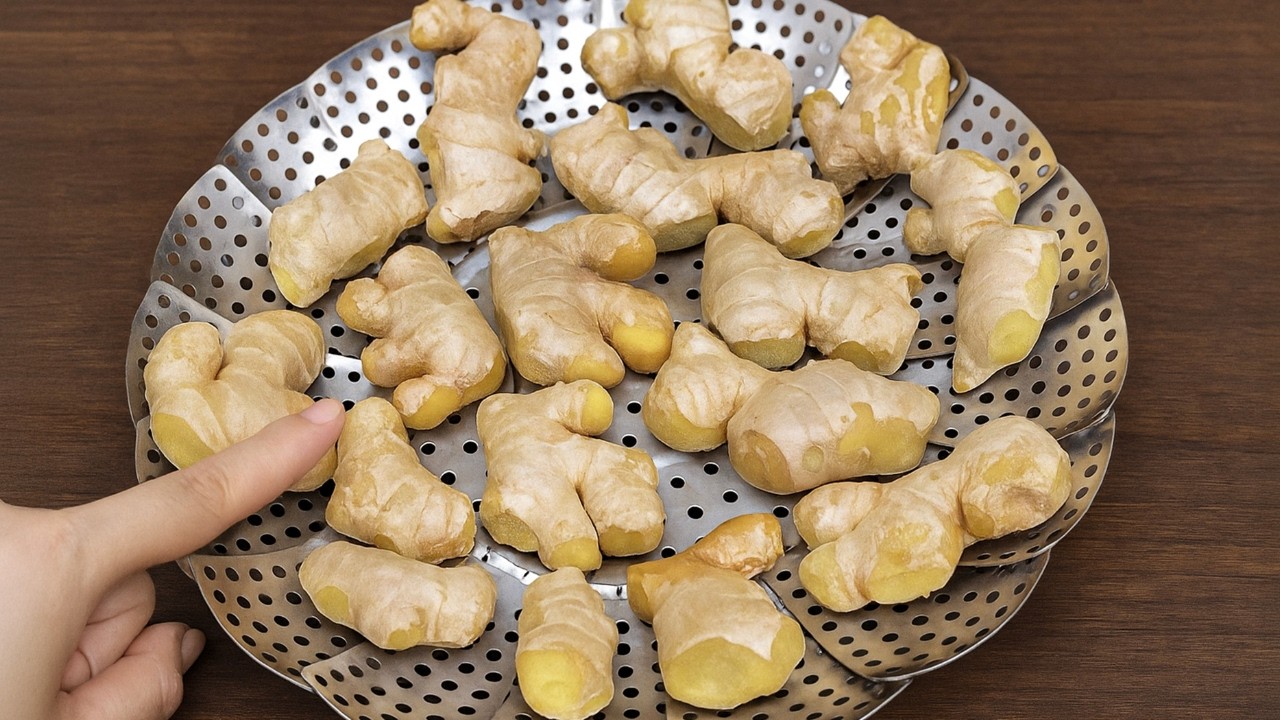 Steam ginger: the longevity secret of a 90 year old grandma!