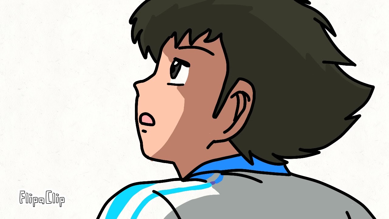 Efecto de viento a color #flipaclip #animation #capitántsubasa 