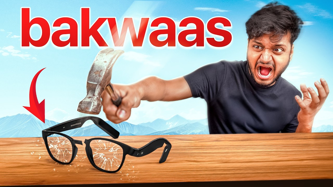 I TRIED THE MOST USELESS SMART GLASSES 🤡 * LENSKART PHONIC *