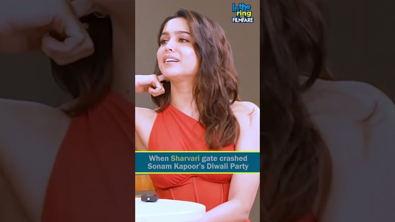 #Sharvari on gate crashing #SonamKapoor's Diwali party in an episode of #InTheRingWithFilmfare.