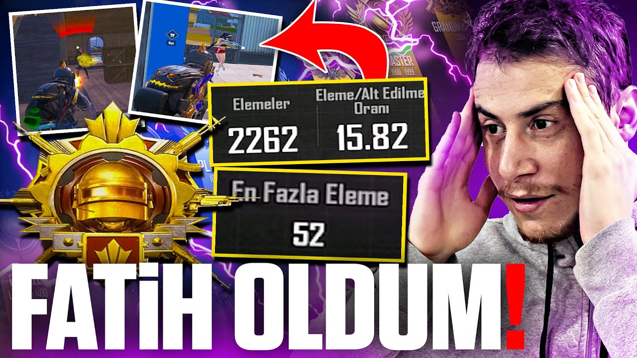 EŞLİ &Uuml;ŞN'DE NASIL HIZLI BİR ŞEKİLDE FATİH OLURSUNUZ!! 52 KİLL ALDIM!! PUBG Mobile