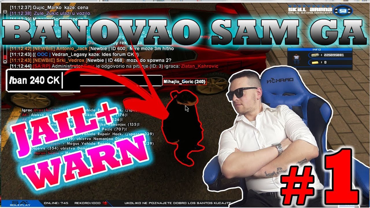 BANOVAO SAM GA | JAIL + WARN I BAN !!! SPECAM IGRACE #Part1