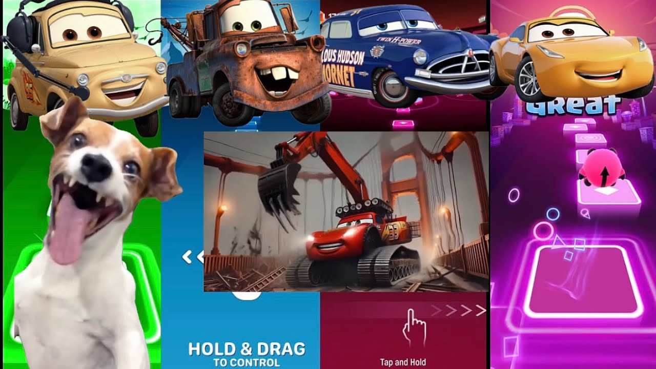 Super Speed McQueen – Tiles Hop Extreme Run!	Lightning McQueen Turbo Speed – Tiles Hop Gameplay