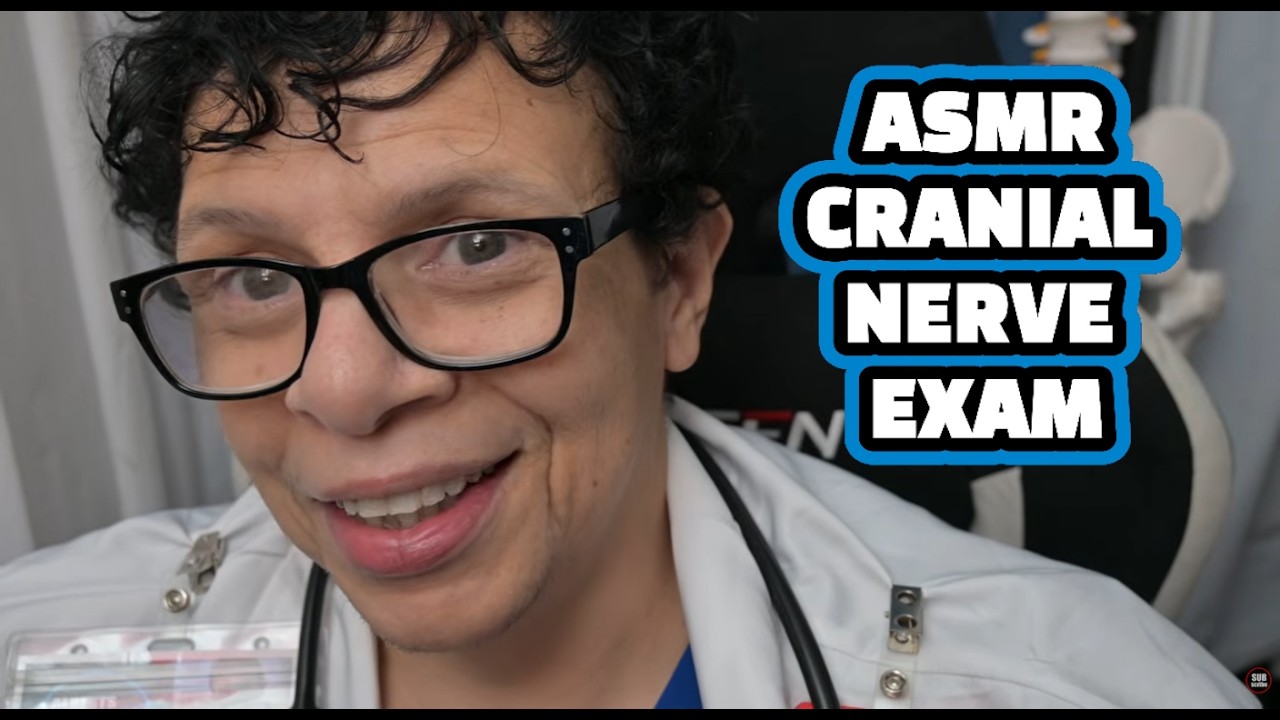 ASMR 🥼Director Gives You A Cranial Nerve Exam Realistic Experience | Very Tingly Visuals & Sounds