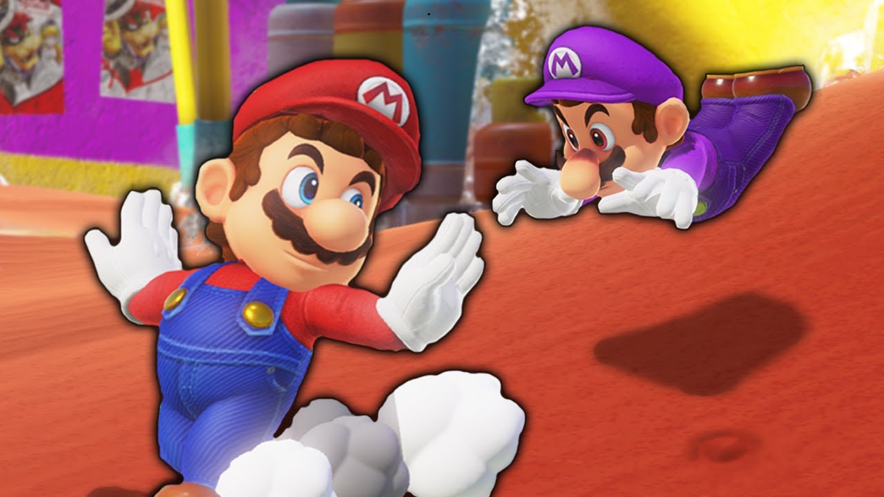 Mario Odyssey pero si mi clon me alcanza MUERO...