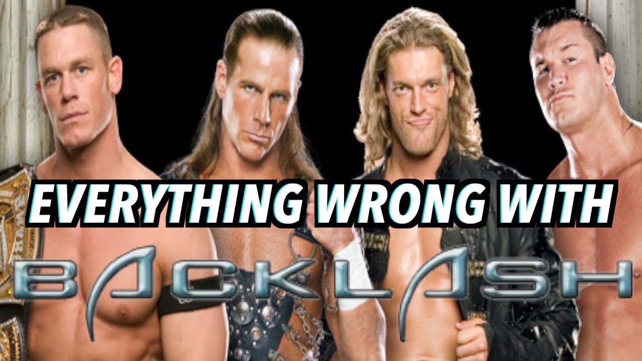 Everything Wrong With WWE Backlash 2007