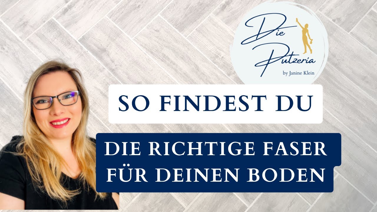 Boden wischen - so findest du die richtige Faser für deinen Boden