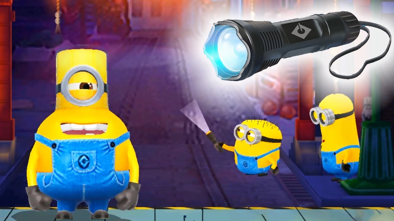 Jelly Jar Minion - Collecting Flashlights In Rise of minions Part 3