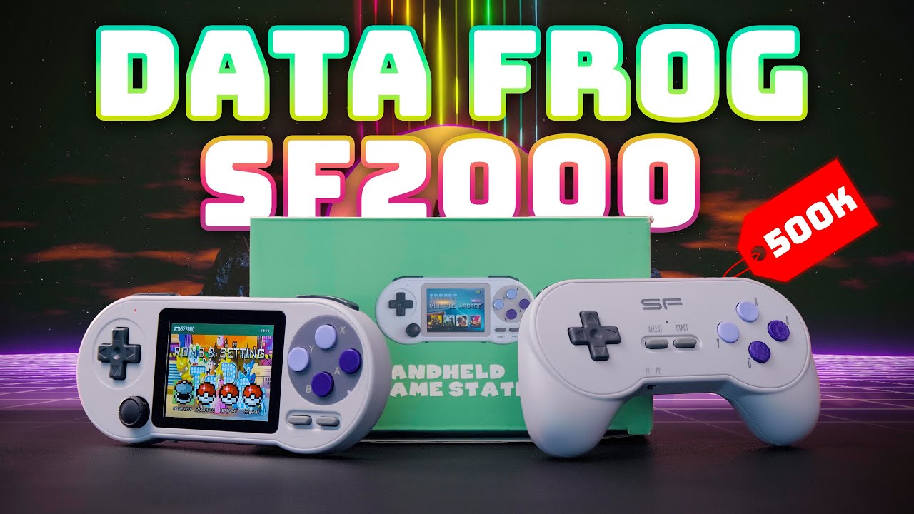 Máy chơi game 500k DATA FROG SF2000 - DỄ CHƠI & NHIỀU TÍNH NĂNG!