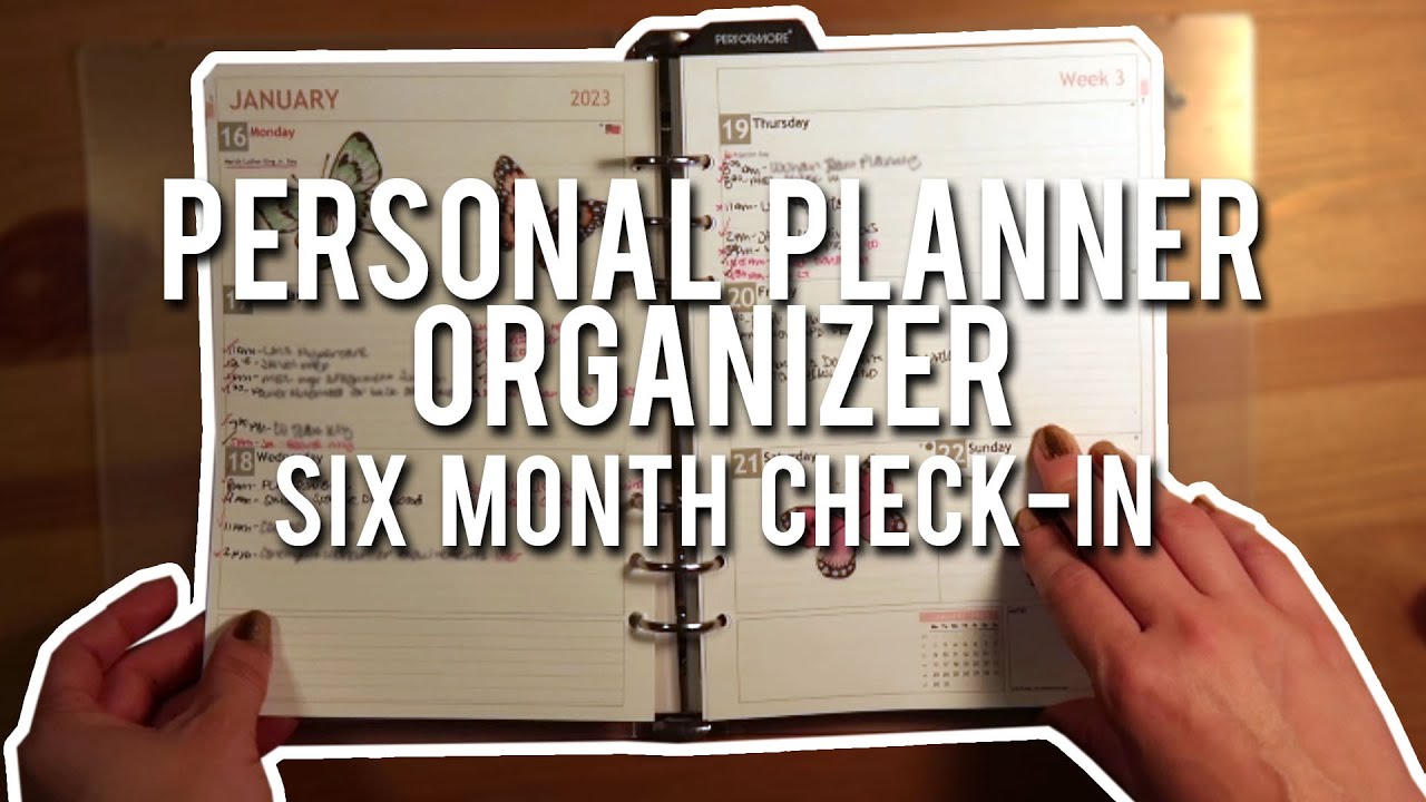 PERSONAL PLANNER | Jan-June 2023 Update