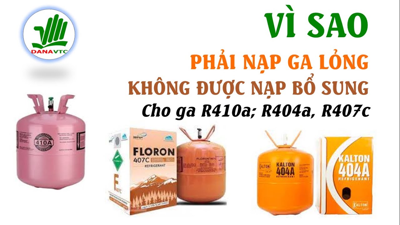 Vì sao phải nạp ga LỎNG, KHÔNG nạp BỔ SUNG cho GA R410, 404A 407C #kienthucdienlanh #R410  #dieuhoa