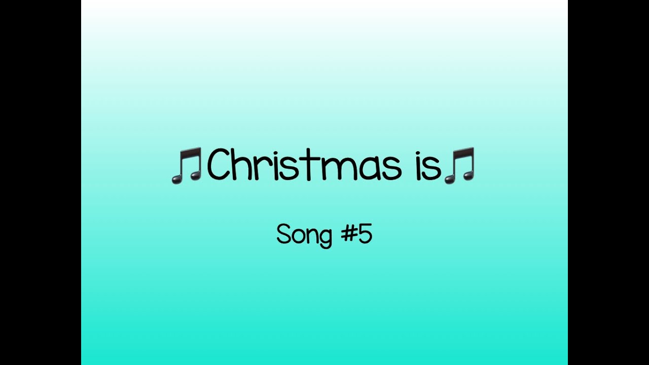 Christmas is