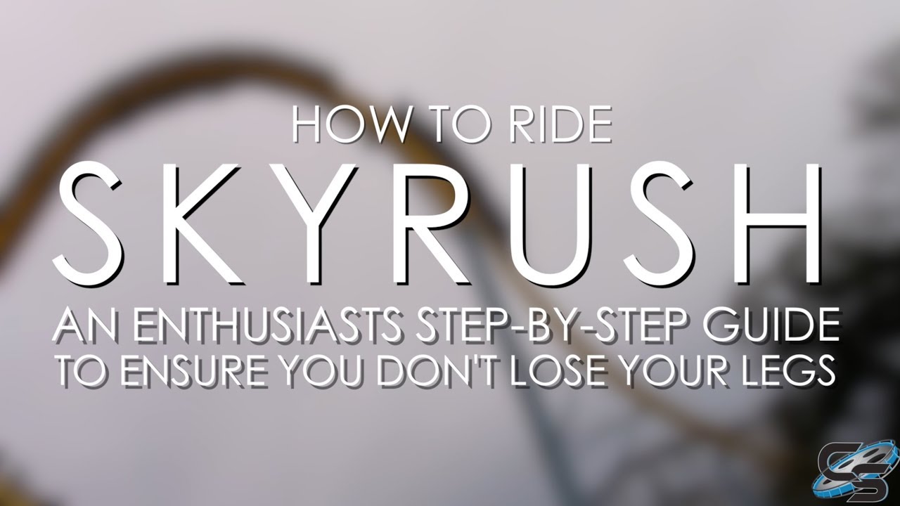 How to Ride Skyrush at Hersheypark