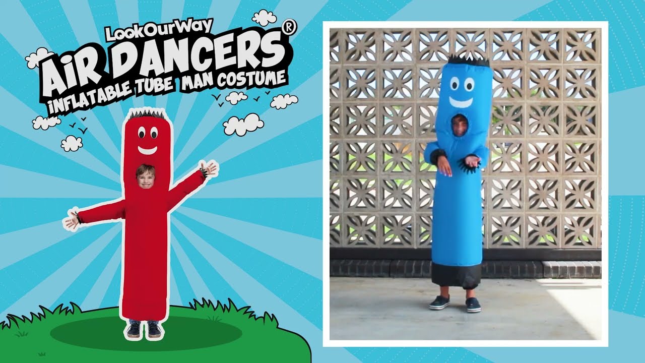 LookOurWay Kids Air Dancer&reg; Inflatable Tube Men Costumes - 2025
