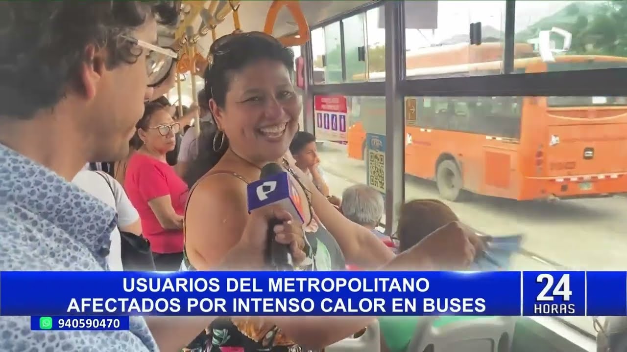 Metropolitano: sistema de aire acondicionado en buses se implementará en invierno