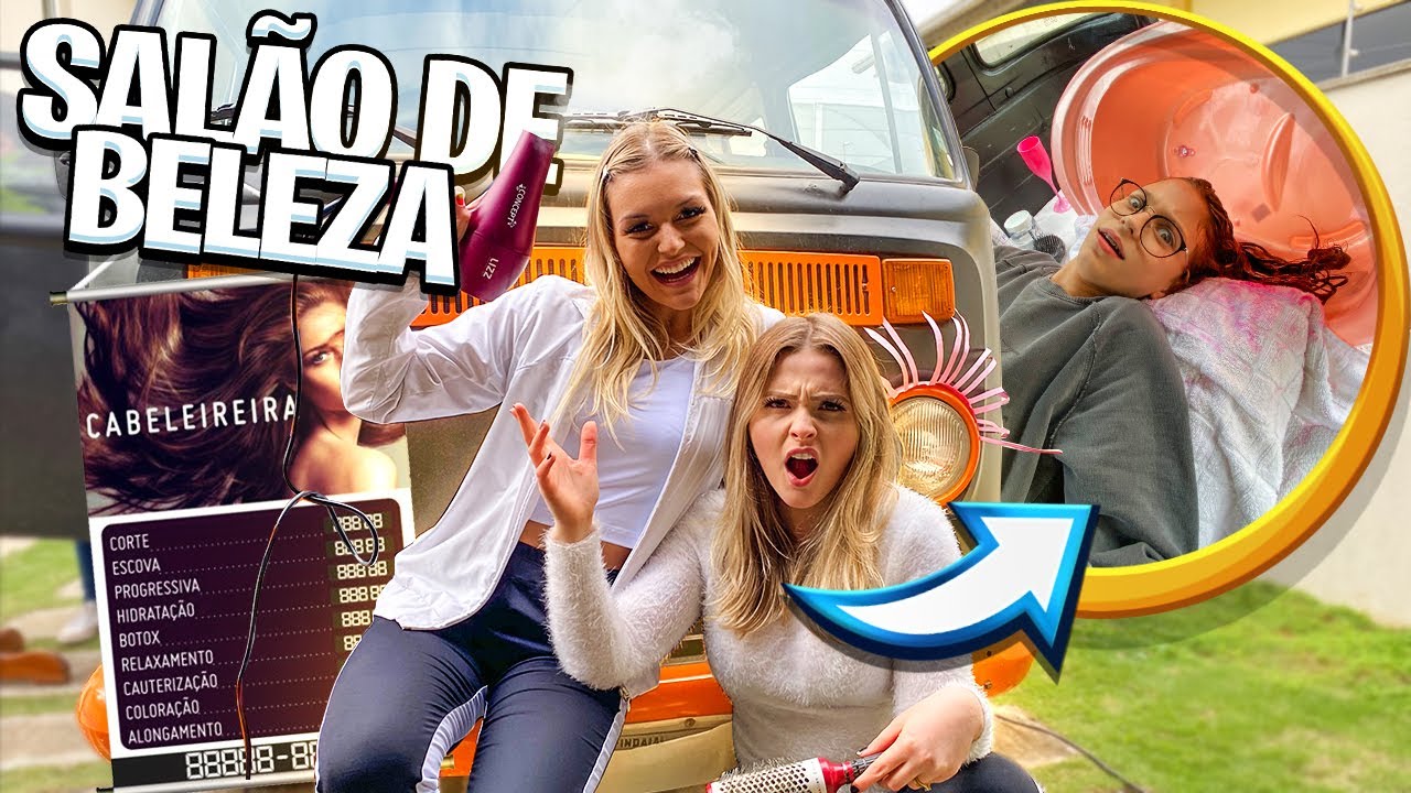 MONTAMOS um SALÃO DE BELEZA na KOMBI 💇🏼‍♀️ ‹ Morgana Santana ›