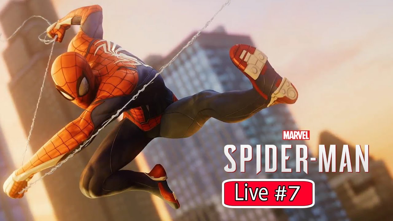 Marvel’s Spider-Man Live Gameplay | No Commentary | 1080p  |  Livestream #7🕷️
