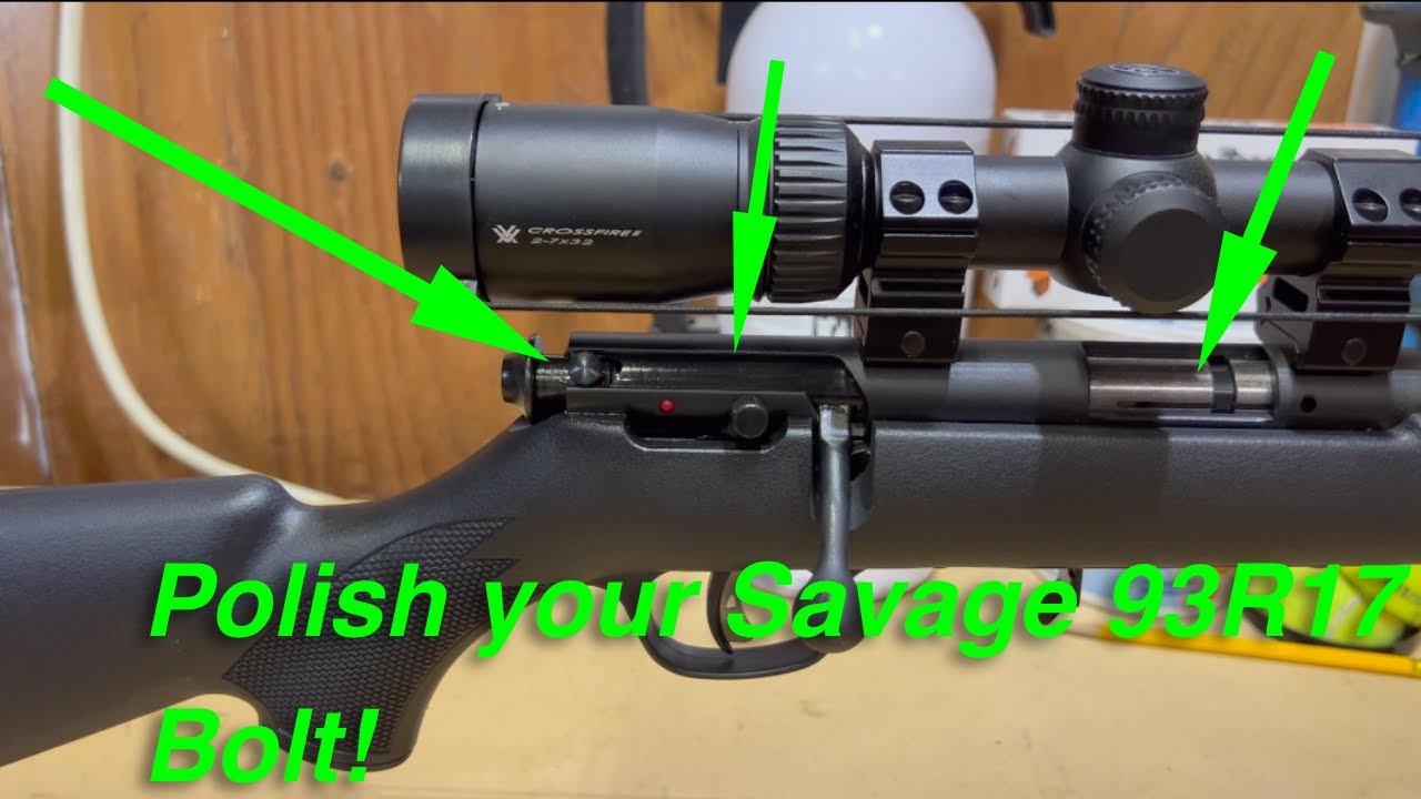 Polish Your Savage 93R17 Bolt!