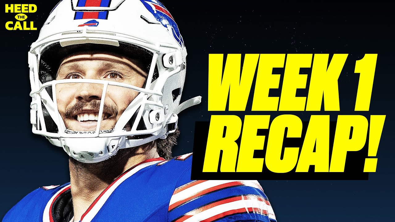 Recapping EVERY NFL Week 1 Game!