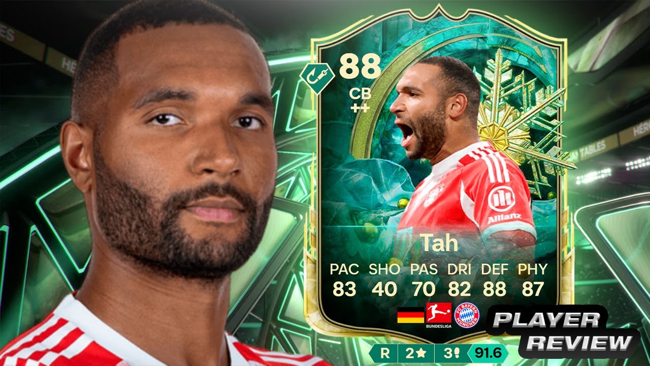 ¡EL MEJOR DEFENSOR CENTRAL CALIDAD PRECIO! 🔥 88 JONATHAN TAH WINTER WILDCARDS REVIEW FC 26
