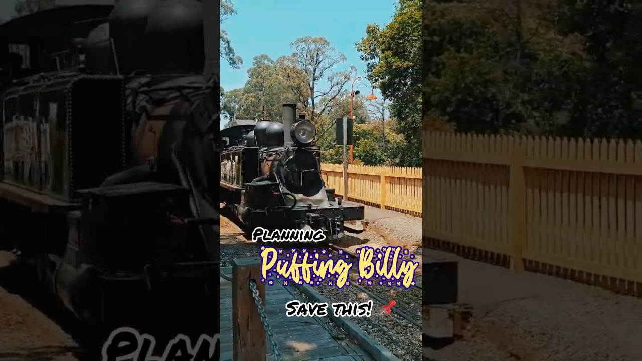 “Before you book Puffing Billy… watch this 🚂👀” 