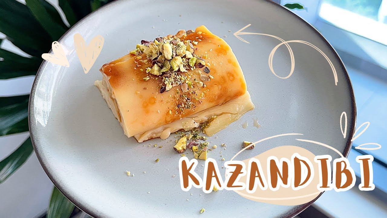 ترند المهلبية التركية 🇹🇷🍧 كازانديبي خياااال لازم تجرّبوه 👌🏻 Kazandibi