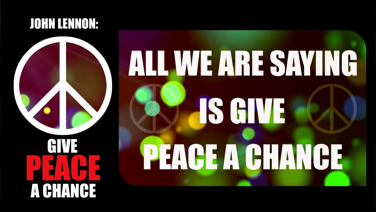 JOHN LENNON - GIVE PEACE A CHANCE  /DJ DALI RMX/