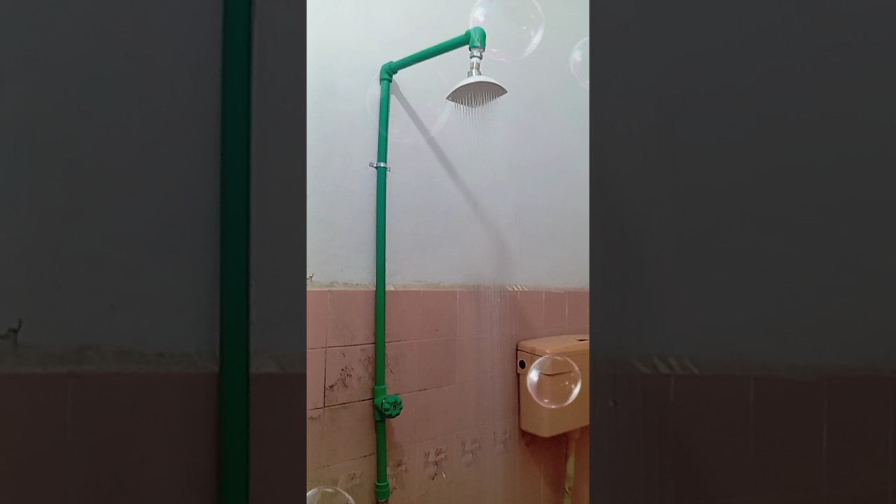 From underground #fitting to open shower #fitting bye #ustad #Qadir