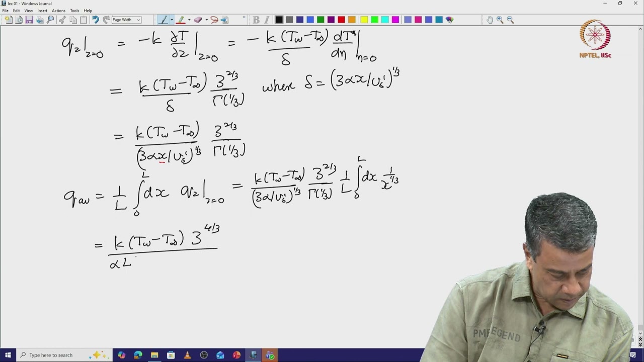 Lec 48 Forced convection: Flow in pipe, Stagnation point flow.