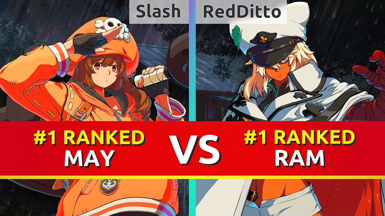 GGST ▰  Slash (#1 Ranked May) vs RedDitto (#1 Ranked Ramlethal). Guilty Gear Strive
