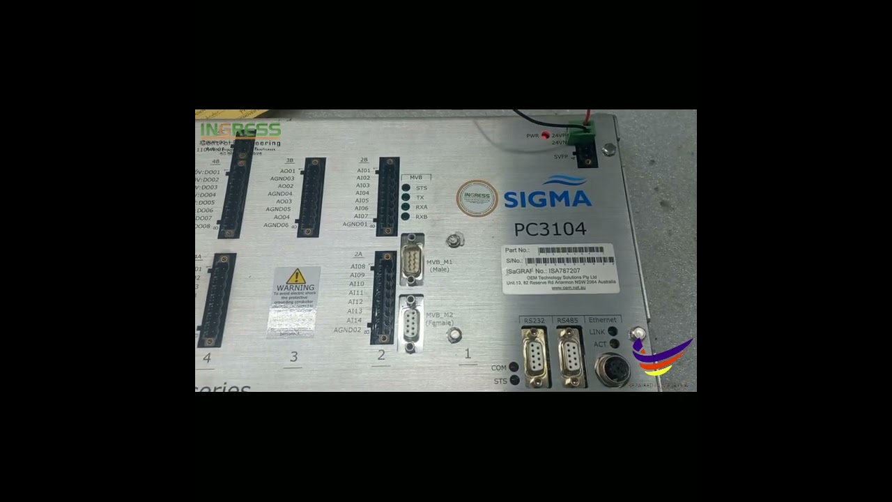 REPAIR SIGMA AUSTRALIA BRAND PLC CONTROLLER PRO TECO P3 SERIES l PC3104 l 0700408 l INGRESS MALAYSIA