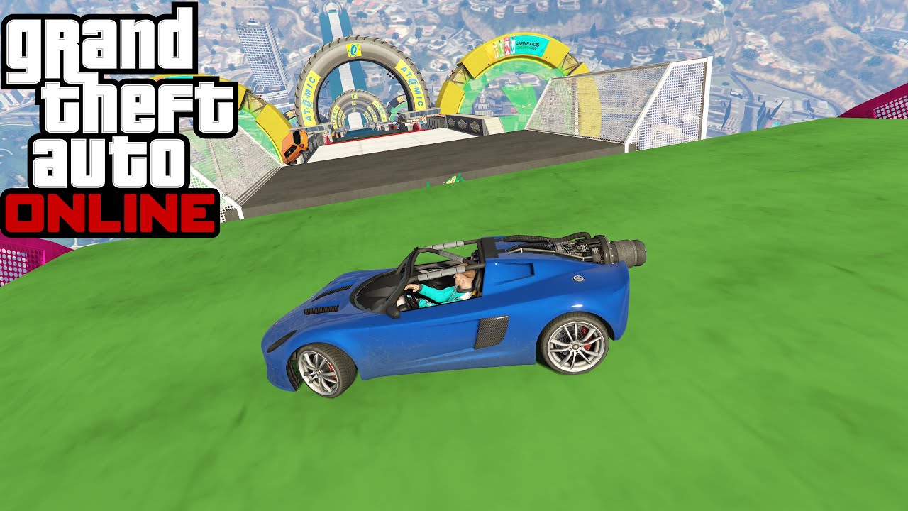 VOLTIC ROCKET ZA TRUDNY NA MEGA RAMPIE | GTA ONLINE z EKIPĄ [JANOWSKY, LA MICHAEL i STARDIXOS] #157